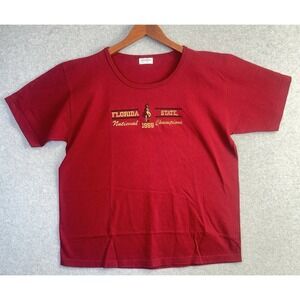 Vintage 1999 Florida State Seminoles‎ National Champions Shirt Large Made USA